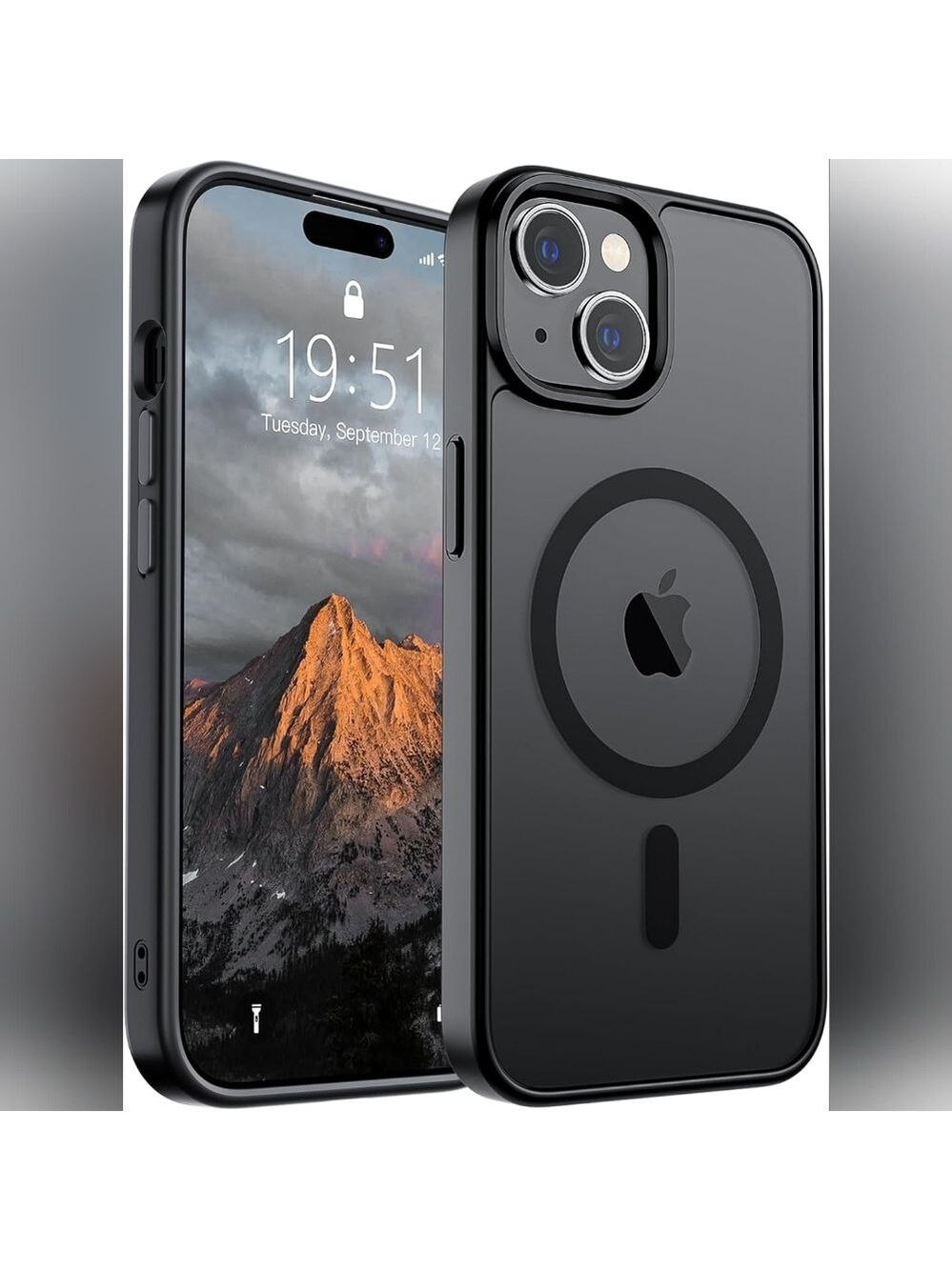 SUPFINE Magnetic for iPhone 14 pro Case New Nwt Black